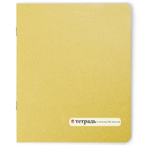 тетрадь 48 листов Золотая 7-48-138/1 в клетку