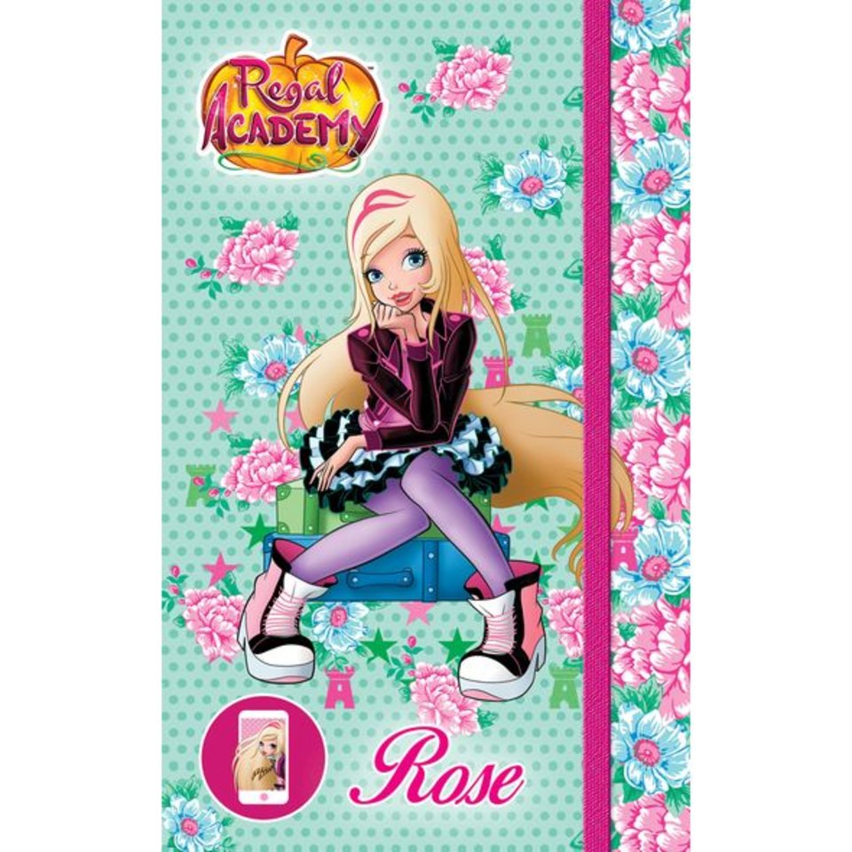 записная книжка А6 80+50 листов Королевская академия на гребне и резинке 17210 (050131)