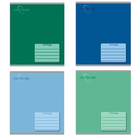 тетрадь 48 листов Duotone 35373 в клетку