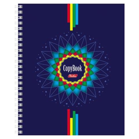 тетрадь 80 листов Four Colour на спирали в клетку