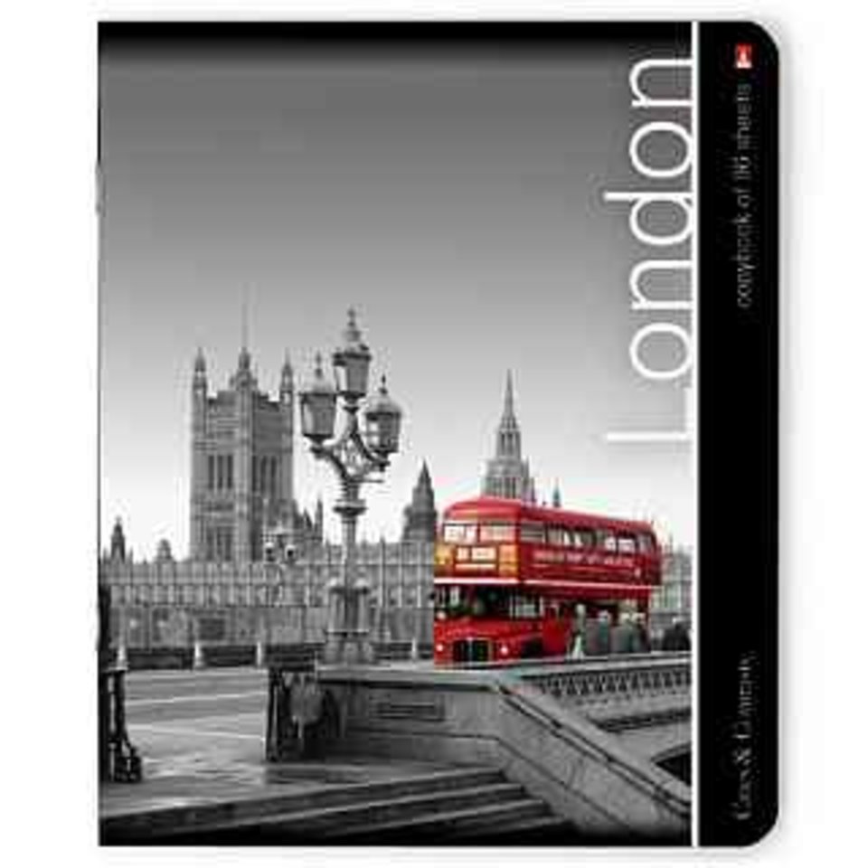 тетрадь 96 листов Города контрасты 7-96-015 в клетку