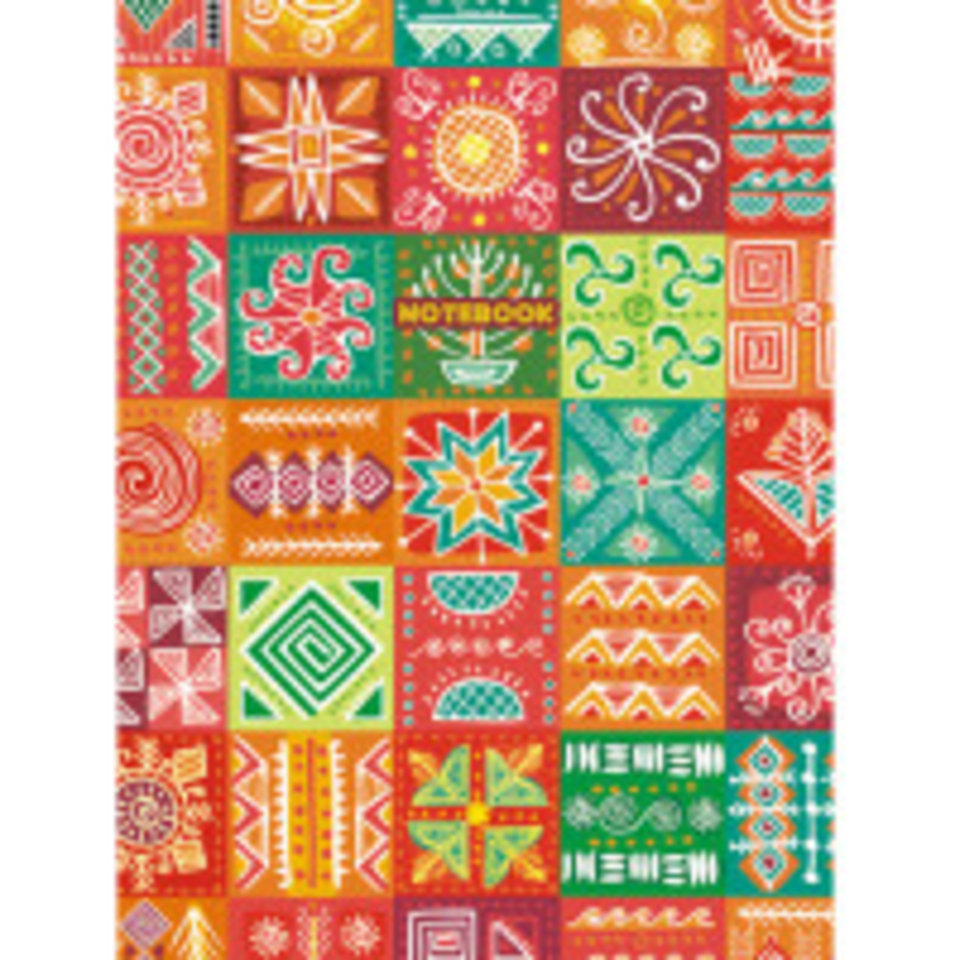 книга для записи А6 Мозаичный орнамент 36802153