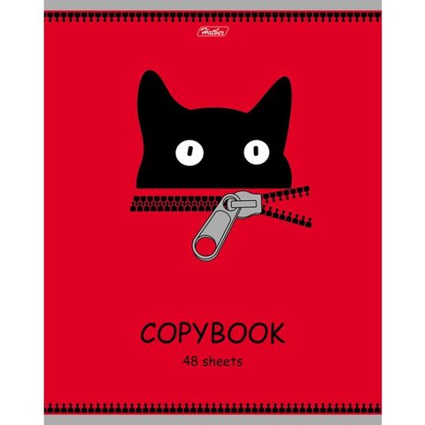 тетрадь 48 листов Zipper (051956) в клетку