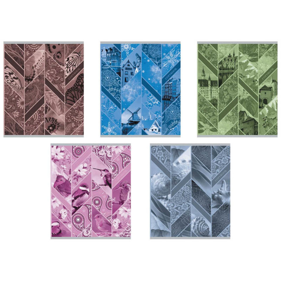 тетрадь 48 листов Витраж 37576 в линейку