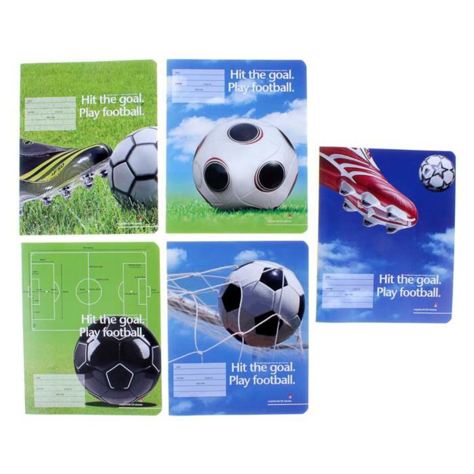 тетрадь 24 листа Футбол 7-24-618/1 в клетку