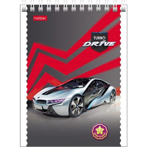 блокнот А6 40 листов TurboDrive на гребне 055482