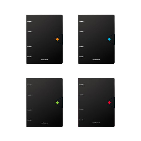 тетрадь на кольцах 80 листов Accent 51429