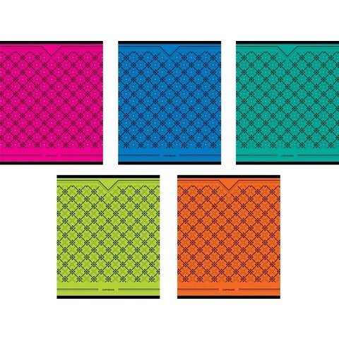 тетрадь 96 листов Семья (мир животных) в клетку 964323