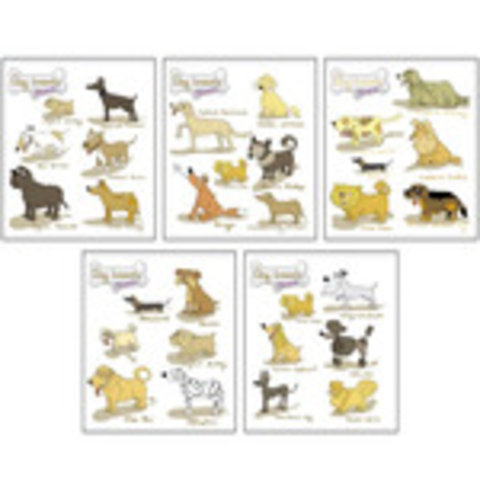 тетрадь 48 листов Веселые собачки в клетку 484691