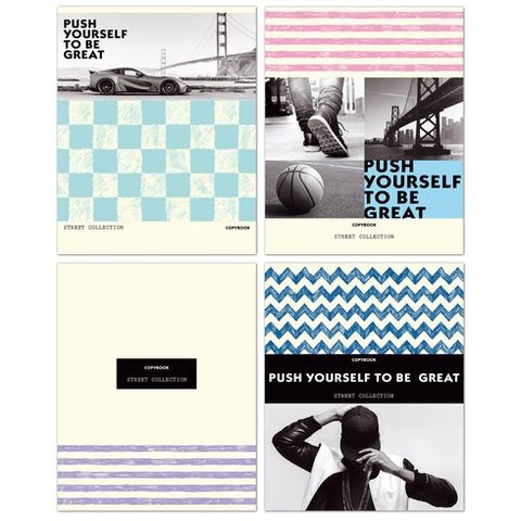 тетрадь 96 листов Be great в клетку 8614