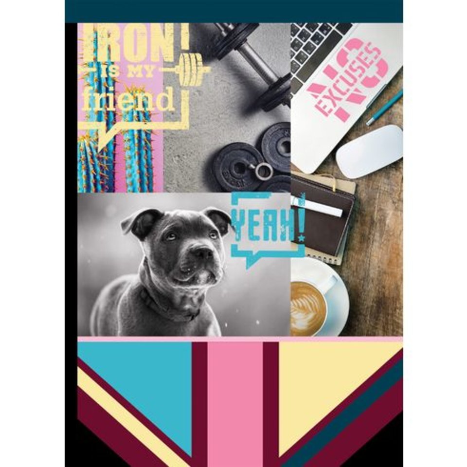 тетрадь А4 96 листов Мне это важно 7188 в клетку