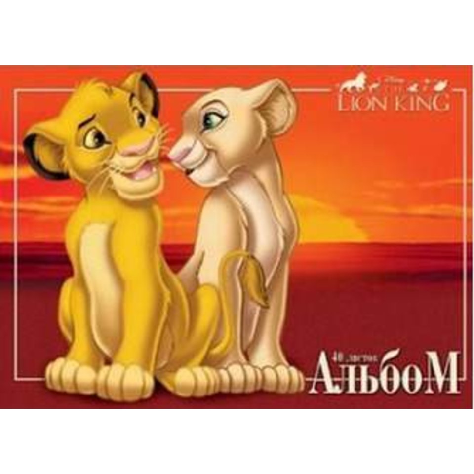 альбом для рисования 40 листов Дисней 1-40-263