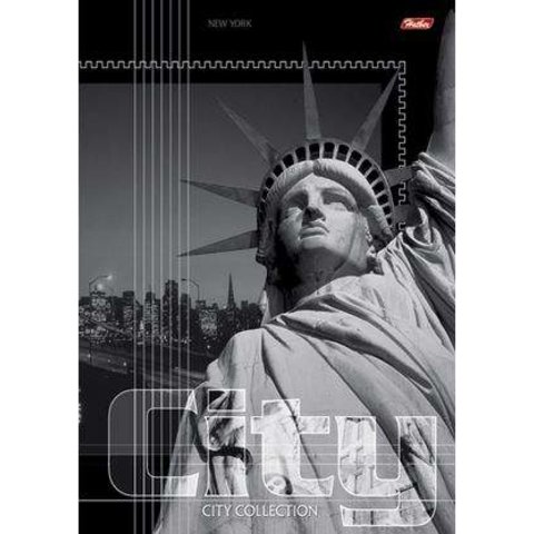 тетрадь А4 80 листов City Collection на спирали