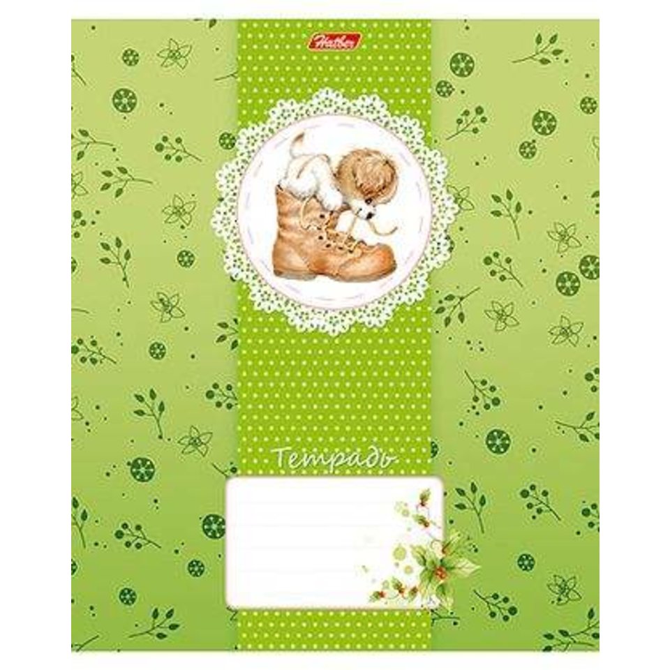 тетрадь 12 листов Пушистики класс С в клетку