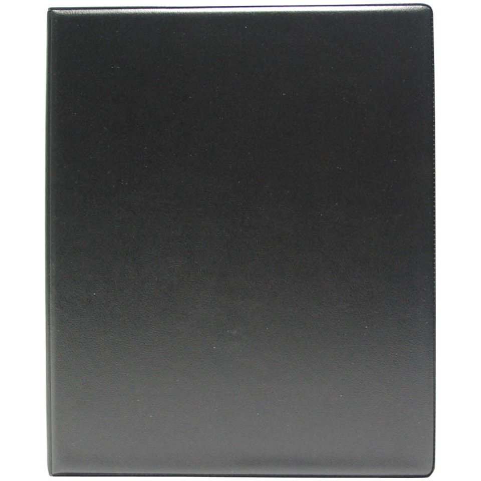 тетрадь на кольцах 160 листов ПВХ 522 черный (Space)