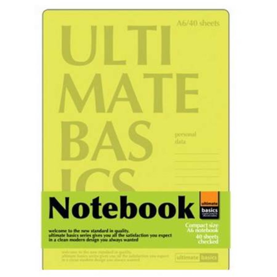 блокнот А6 40 листов Ultimate Basics Cambrige 3-40-481