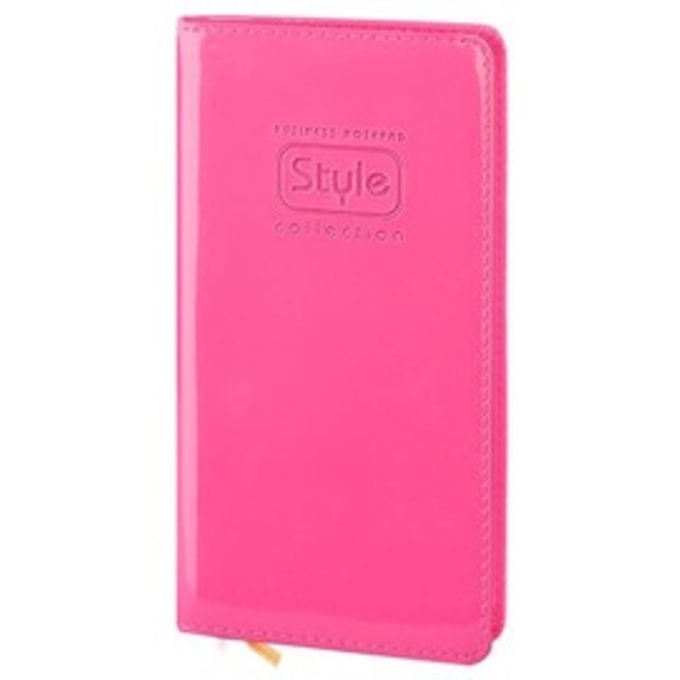 записная книжка А7 In Folio Style 90x160 i162/pink