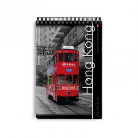 блокнот А5 40 листов Города 3-40-463 на спирали