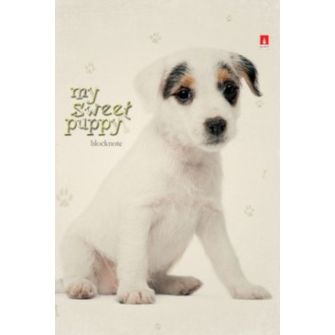 блокнот А7 40 листов Чудо-щеночки 3-40-065 на спирали