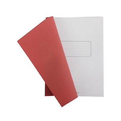 тетрадь А4 80 листов Полимерная обложка красная в клетку