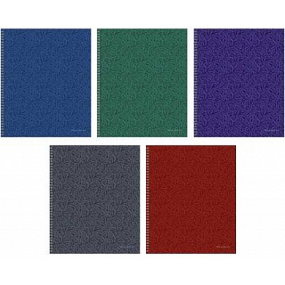 тетрадь 96 листов Стиль цвета спирали в клетку 964860