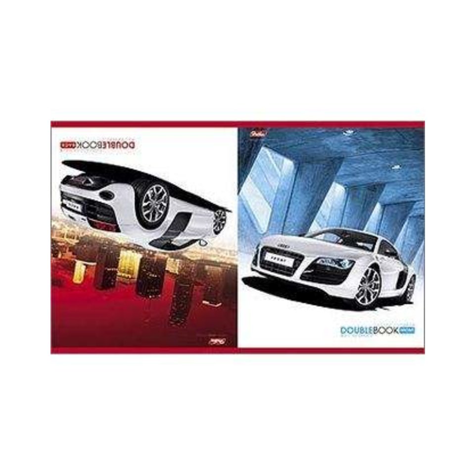 тетрадь 96 листов перевертыши Города Европы на гребне 9187