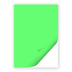 бумага самоклеящаяся А4 флуоресцентная зеленая 42210297