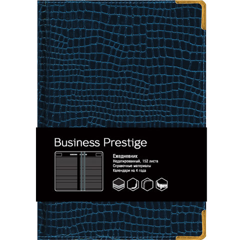 ежедневник недатированный А5 Iguana темно-синий 51415212