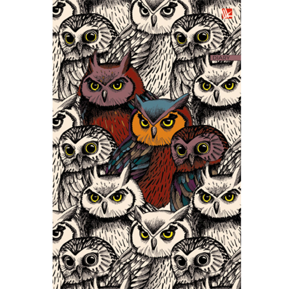 ежедневник недатированный А5 Филины 17512808