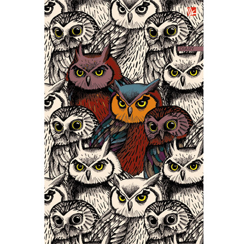 ежедневник недатированный А5 Филины 17512808