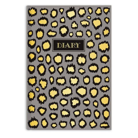 ежедневник недатированный А5 80л Diary Золото Софт-тач 47813