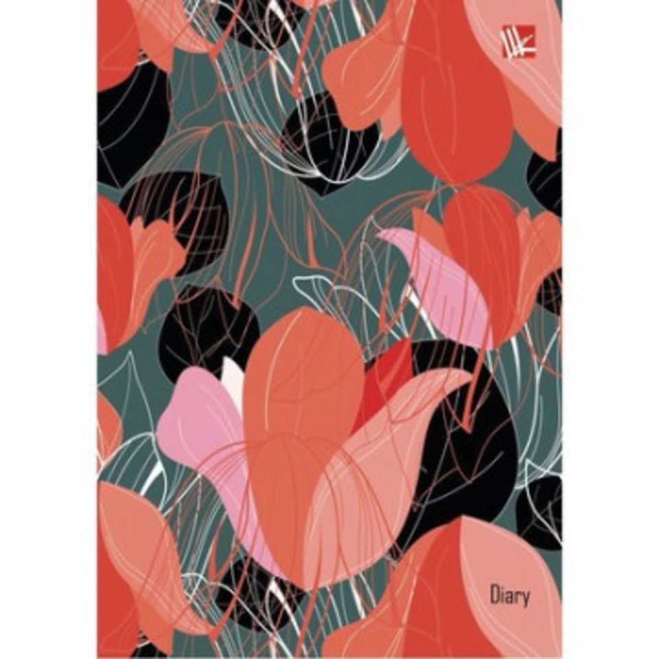 ежедневник недатированный А6 Тюльпаны 17616015