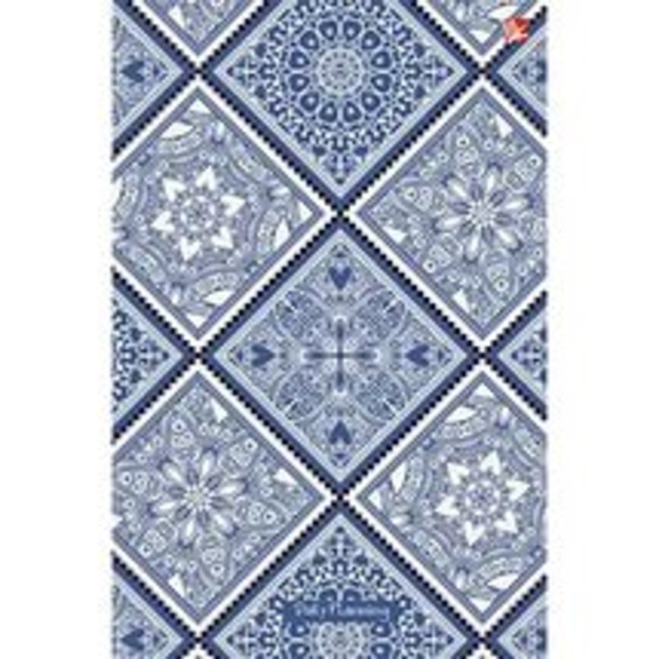 ежедневник недатированный А5 Орнамент Голубой узор 17511205