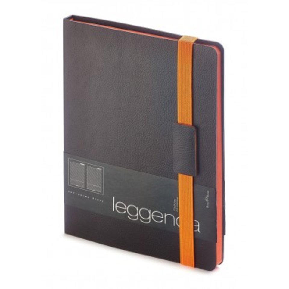 ежедневник недатированный B5 Leggenda 3-514/01 черный Bruno Visconti