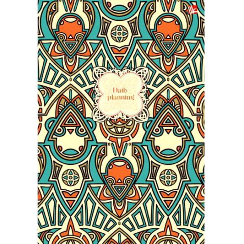 ежедневник недатированный А5 полудатированный Дивный узор 17519215
