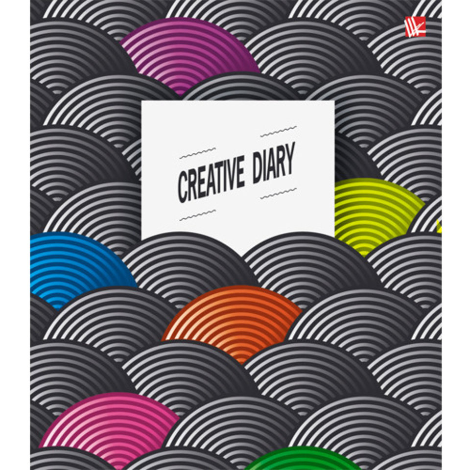 ежедневник недатированный А5 творческий Яркие акценты 17512801