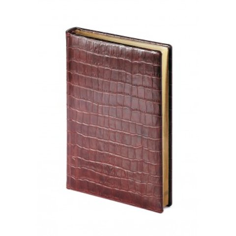 ежедневник недатированный А6 Croco 3-003/027 коричневый Альт