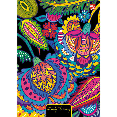 ежедневник недатированный А6 Чудесный орнамент 17612804