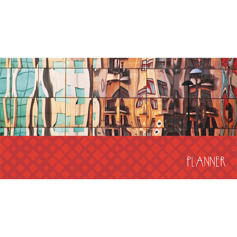 еженедельник недатированный А7 планинг Отражения 196411