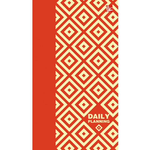 ежедневник недатированный 95х170 Яркие ромбы 17612811