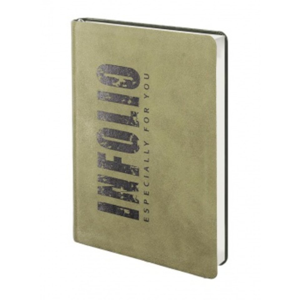 ежедневник недатированный А6 InFolio Savage 120x170 AZ391/khaki