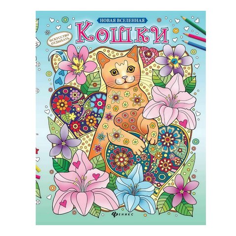 раскраска Новая вселенная. Кошки 27120-9