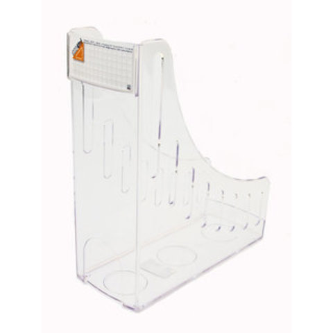 подставка для бумаг Уни-100 0220921 прозрачная