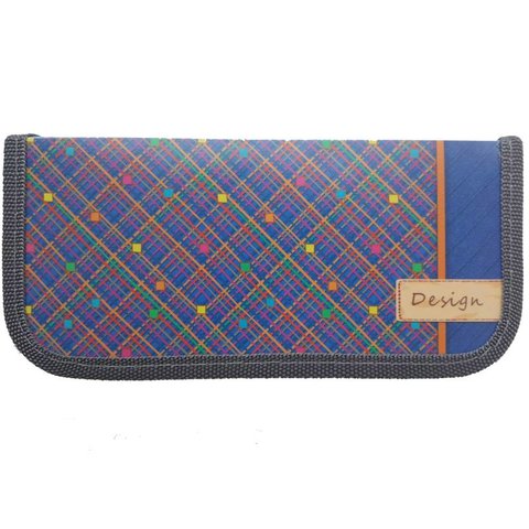 пенал Цветные клетки 1 отделение 190х90мм ПН-2237