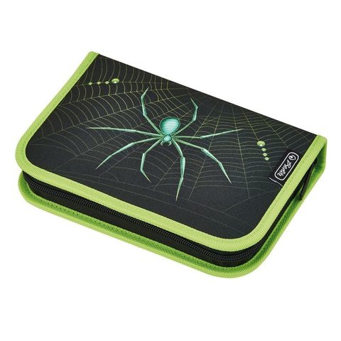 пенал для мальчика 50008407 HERLITZ Spider 31 предмет 1 молния