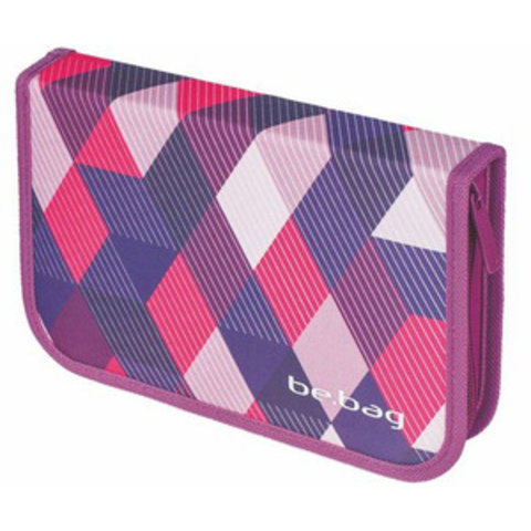 пенал для девочки 11438504 HERLITZ Be.bag Розовая клетка