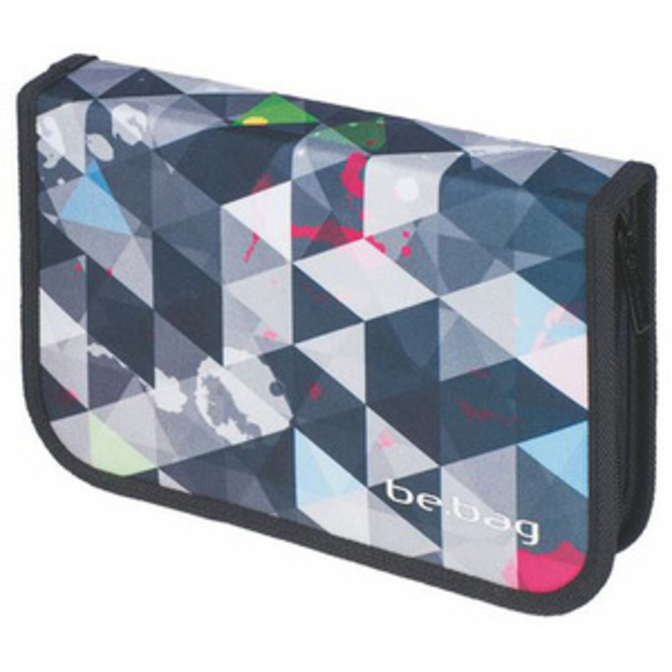 пенал для девочки 11438504 HERLITZ Be.bag Серая клетка