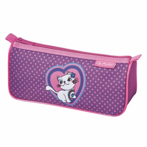косметичка для девочки 11437852 HERLITZ Sport Girl Кошка
