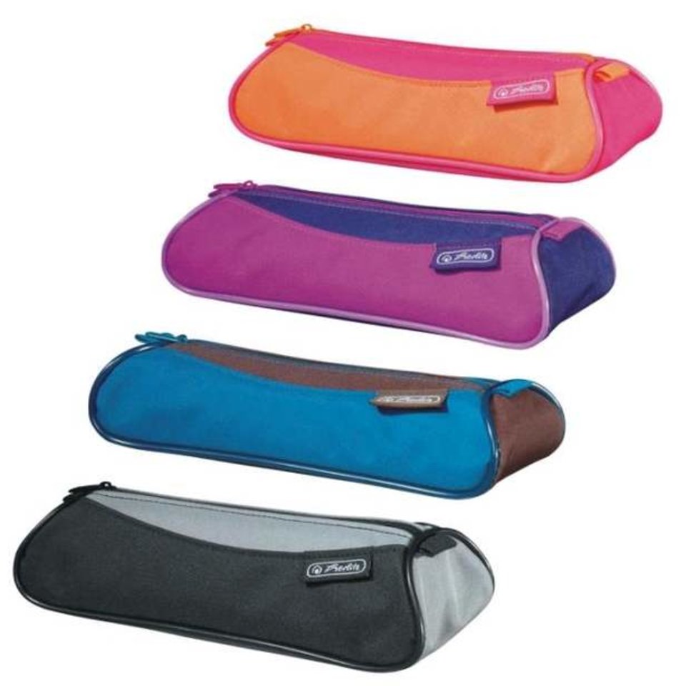 косметичка универсальная 10312692 HERLITZ Triangular (розов, малин.)