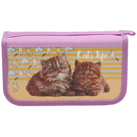 пенал Кошачья жизнь 3 отделения ПН-5708